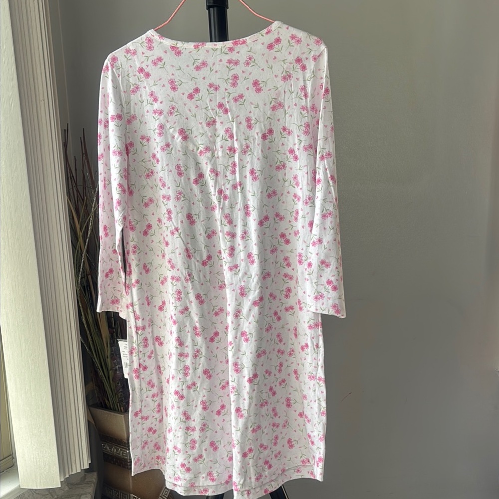 Carole Hochman White and Pink Pajamas‎ Size S - Picture 5 of 11